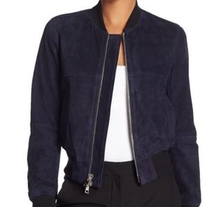 THEORY BOMBER -  DARYETTE SUEDE
